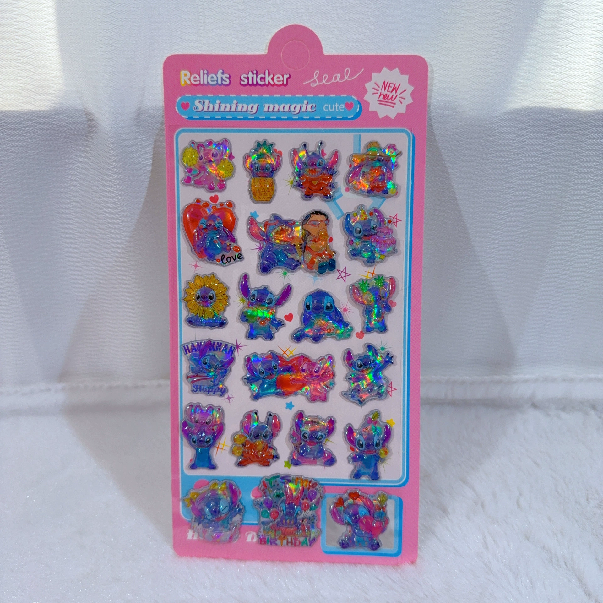 Children's three dimensional sticker, stickers, phone case, 3D