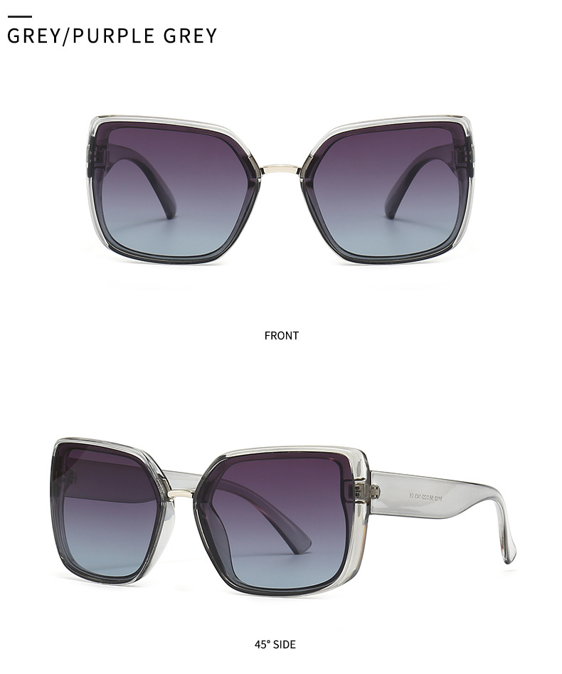 Square Sunglasses For Men Large Frame Retro Modern Style_voghion.com