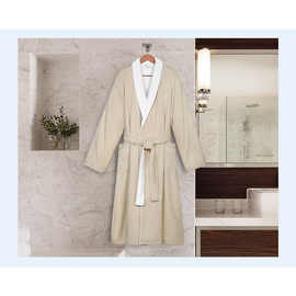 K1V必收 丽思卡尔顿酒店浴袍芙蕾特五星级酒店吸水超细纤维情侣睡