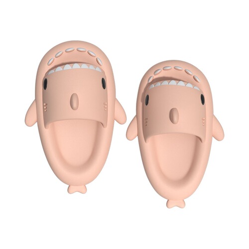Cross-border Shark Children's Cooling Slippers for Boys  Summer New Middle Children EVA Light Sole Squeezing Feeling Home Slippers for Girls