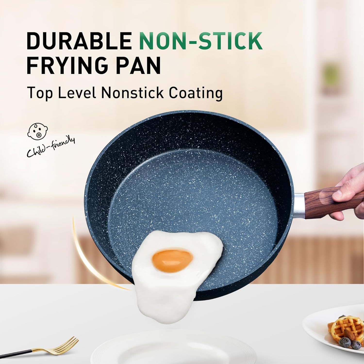 Juego de ollas domésticas transfronterizas, olla antiadherente de piedra médica, juego de olla de aluminio, cocina de inducción de 12 piezas, universal