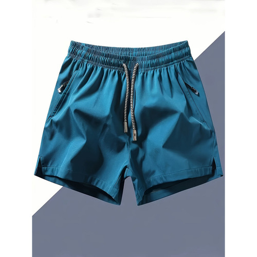 2026 new European and American men's quick-drying sports shorts