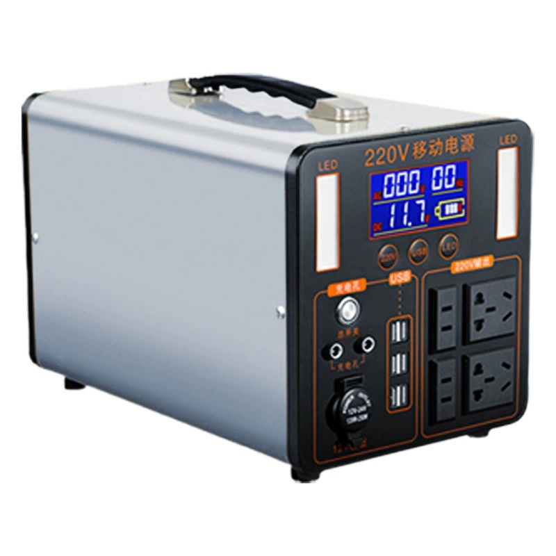 Открытый мобильный источник питания 220 В большой емкости портативный аккумулятор в стиле кемпинга автомобильный домашний аккумулятор для аварийного хранения энергии