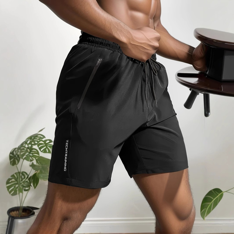 2024 Summer New Men's Casual Sports Shorts Breathable Quick-drying European and American Cross-border Independent Station Amazon Menswear