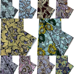 African Vlisco GRAND SUPER WAX COTTON POPLIN ���ޠC��ϞȾ��