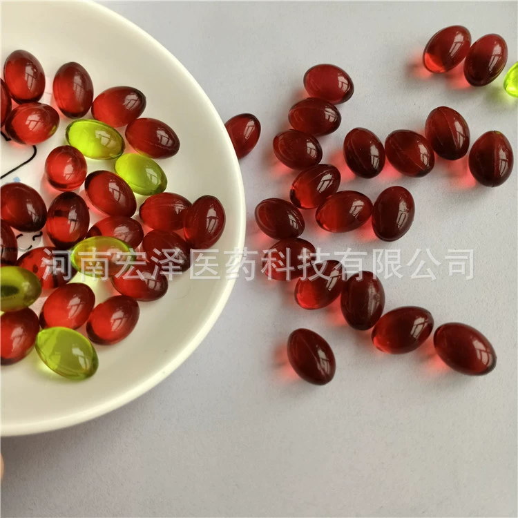Капсула, фруктовое масло содержит розу, гель, клюква, 0.5 г, 1.2 г