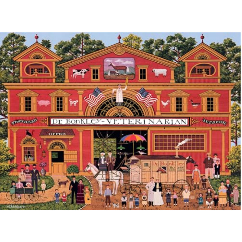 Cross-Border New Creative Doctor Family Puzzle 1000 Pieces Family Family Interactive Game Puzzle Puzzle