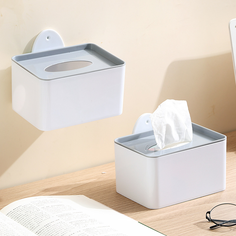 Creativo hogar sala de estar ponche-libre colgando caja de pañuelos estudiante dormitorio cabecera caja de pañuelos de papel higiénico
