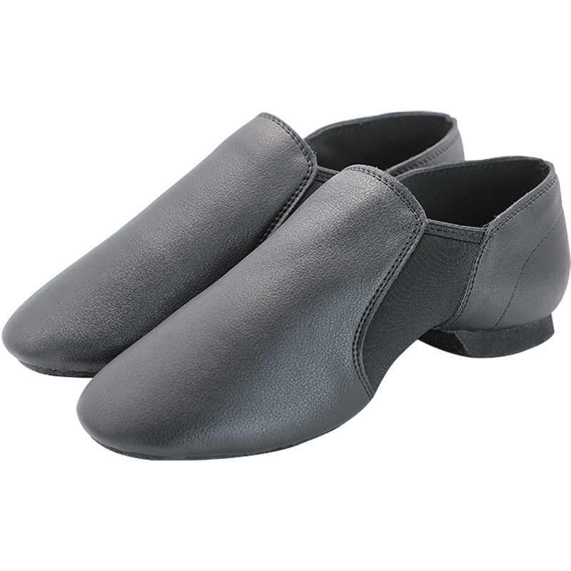 Buscando zapatos de ballet para adultos zapatos de baile latino de cuero genuino zapatos de baile zapatos de ejercicio de fondo suave para mujer con zapatos de baile de tacón