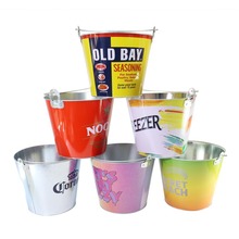 工厂5L 8L15L马口铁冰桶新颖啤酒桶不漏水酒吧冰镇冰桶可来图生产