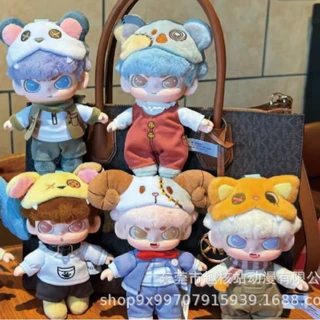 正版Nico尼可动物小镇系列毛绒盲盒可爱公仔手办玩偶挂件生日礼物