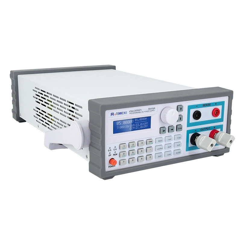 Программируемая связь с высокоточным линейным источником питания постоянного тока с синим экраном 30 В, 60 В, 10 А.