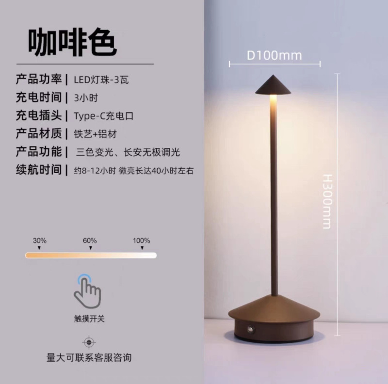 国境を越えた卸売クリエイティブナイトライト屋外キャンプ USB 充電ライト装飾レストランカフェバー雰囲気ライト|undefined
