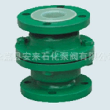 衬氟止回阀 H42F46-16C立式止回阀 止回阀