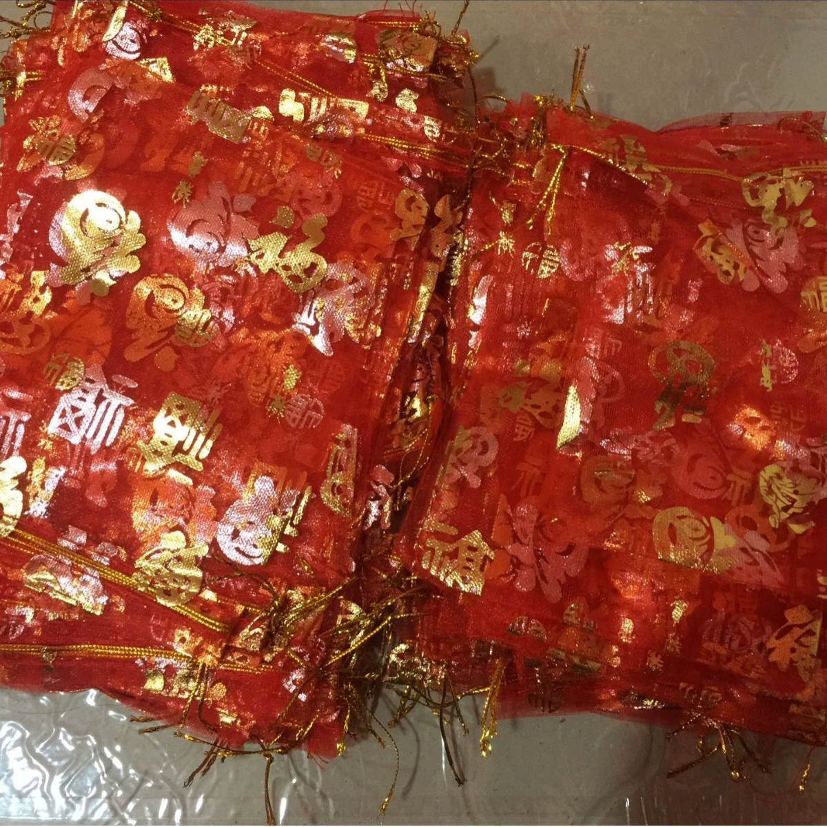 Свадебный мешок конфет марлевый мешок свадебные конфеты мешок подарка мешок Творческий свадебный подарок мешок Счастливый мешок яйца оптом