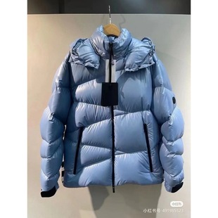 Mengjia down Jacket 2025 New down Jacket Unisex White Duck down m Brand Hooded Coat Trendy Filled with down