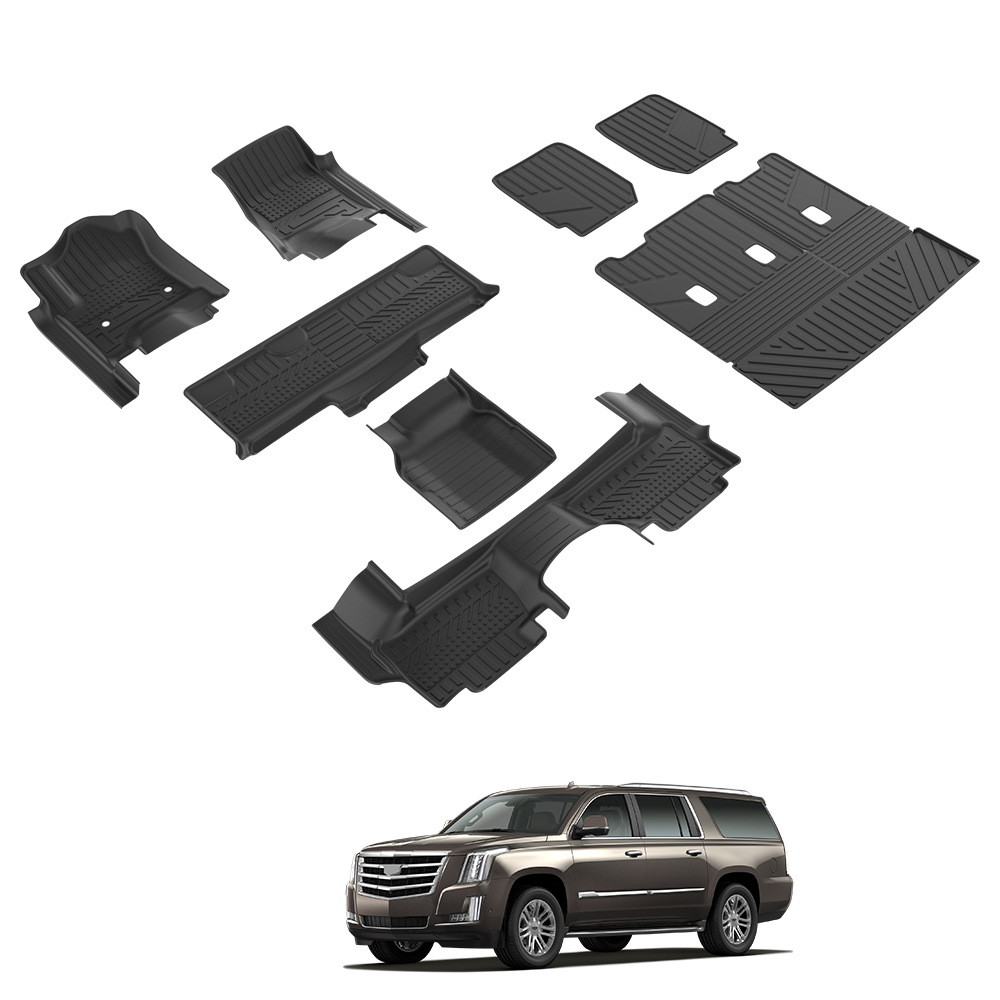 Aplicable Cadillac Escalade coche Tpe Car Carpet Foot Floor almohadillas especiales para los pies