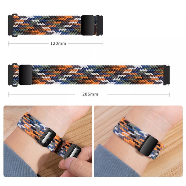 Brazalete de bucle de trenzado de nylon para pulsera Xiaomi 9Pro / 8Pro Redmi Watch4 - 6 universal