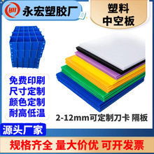 中空板50X100CM 批发彩色万通板 中空板 塑料瓦通板 瓦楞板 厚3MM