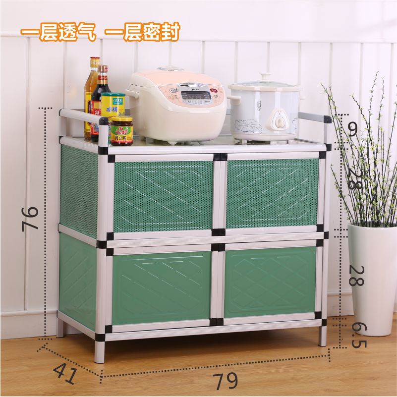 Fábrica de venta directa gabinete de platos gabinete de cocina doméstico simple gabinete armario de almacenamiento gabinete multifuncional