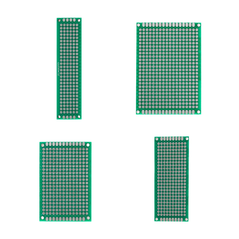 Double-sided PCB board DIY experimental board 1pcs/20pcs double-sided blue/green universal board 5x 7 4x 6 3x 7 2x8 Double-sided PCB board DIY experimental board 1pcs/20pcs double-sided blue/green universal board 5x 7 4x 6 3x 7 2x8