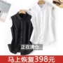 春秋衬衫领职业无袖衬衣