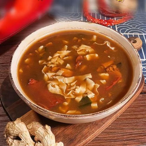 Authentic Henan specialty Xiaoyao Town Jingyao Hu spicy soup spicy beef breakfast instant soup hot and sour soup