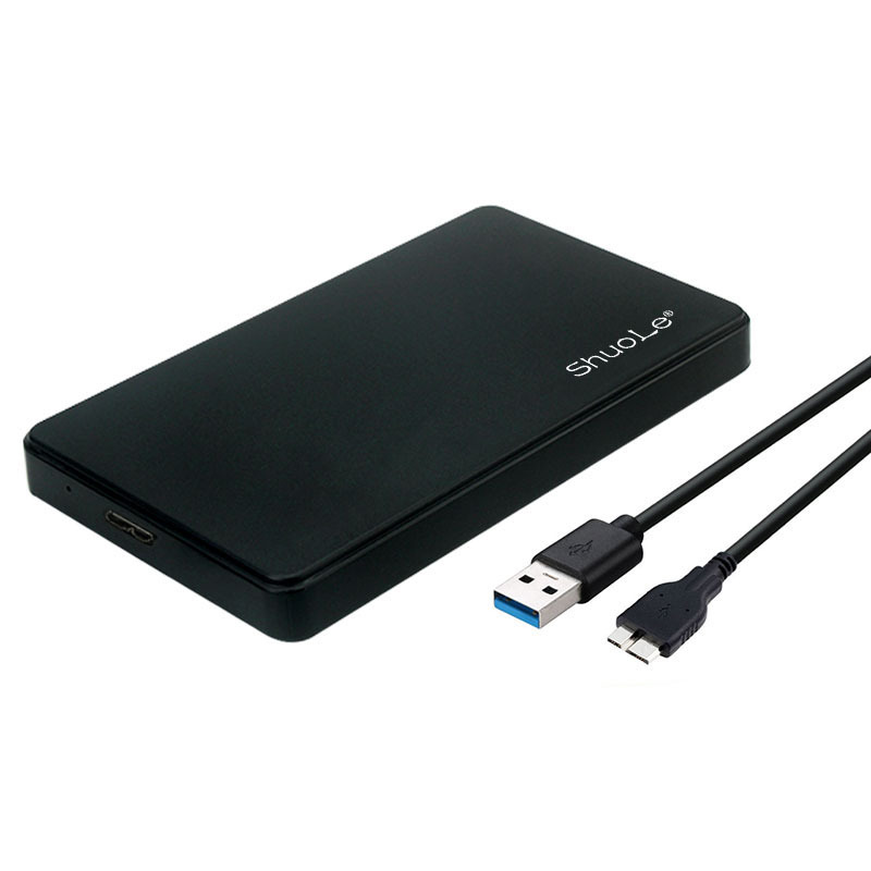 ShuoLe碩樂2.5寸USB3.0接口SATA串口機械固態SSD免工具移動硬盤盒
