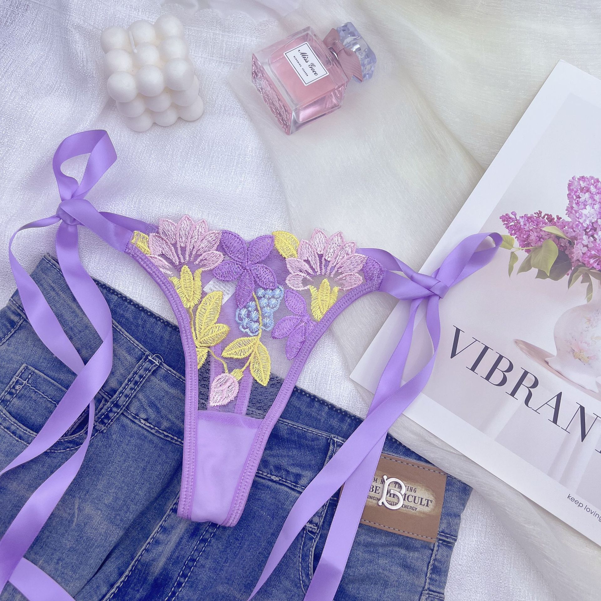 브릴리언트 퍼플--스트랩 스타일의 가죽끈