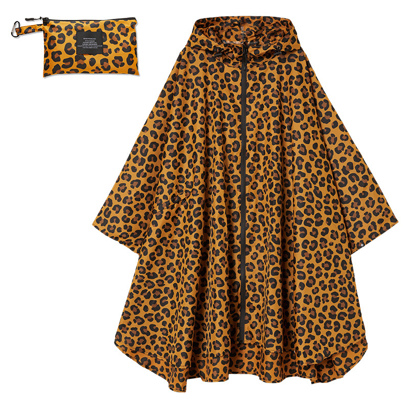 Fabricantes venden japonés Corea del Sur moda Capa delgada hombres y mujeres adultos impermeable poncho mochila ciclismo Amazon comercio exterior image 34