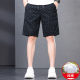 Men's Summer Thin Pants Men's Five-point Pants Loose Casual Shorts Men's Outdoor Sports Beach Pants with Loose Waist Lace