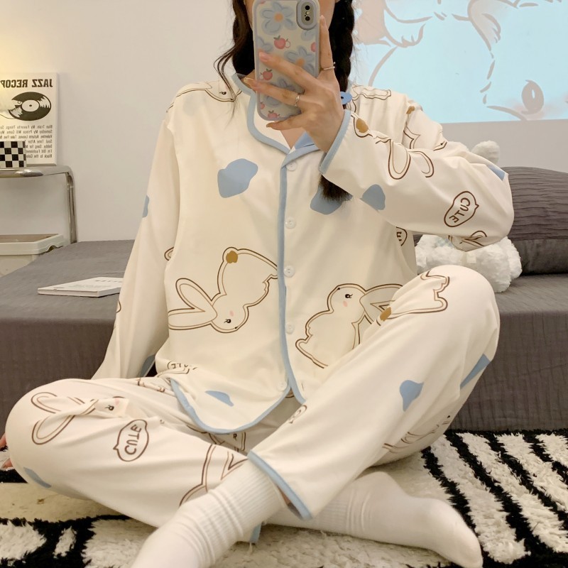 月子服春秋産後3-10月哺乳家庭服妊婦パジャマ夏の薄い妊娠期産婦|undefined