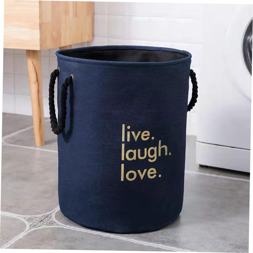 folding large size dirty clothes fabric basket laundry box