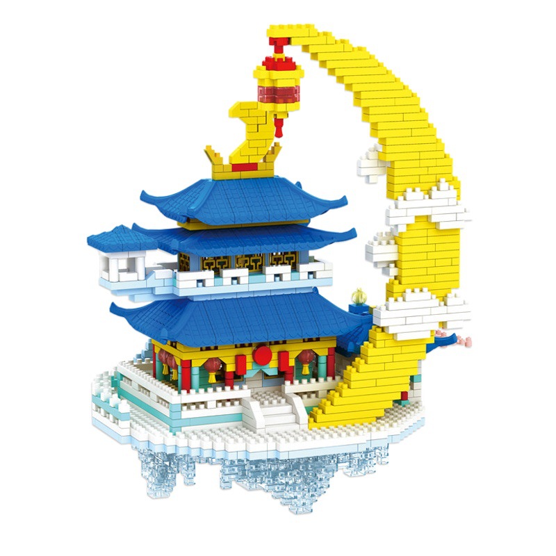 Edificio antiguo Vassili Sydney Opera House serie de construcción de bloques de construcción de micropartículas de diamante que ensamblan pequeños bloques de construcción Juguetes