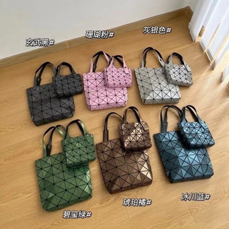 New Zhai Yisheng オリジナルバッグ ミニ スモール スクエア ボックス 幾何学的な菱形 ミニ スモール スクエア バッグ 4 コンパートメント トート ハンドヘルド レディース バッグ|undefined