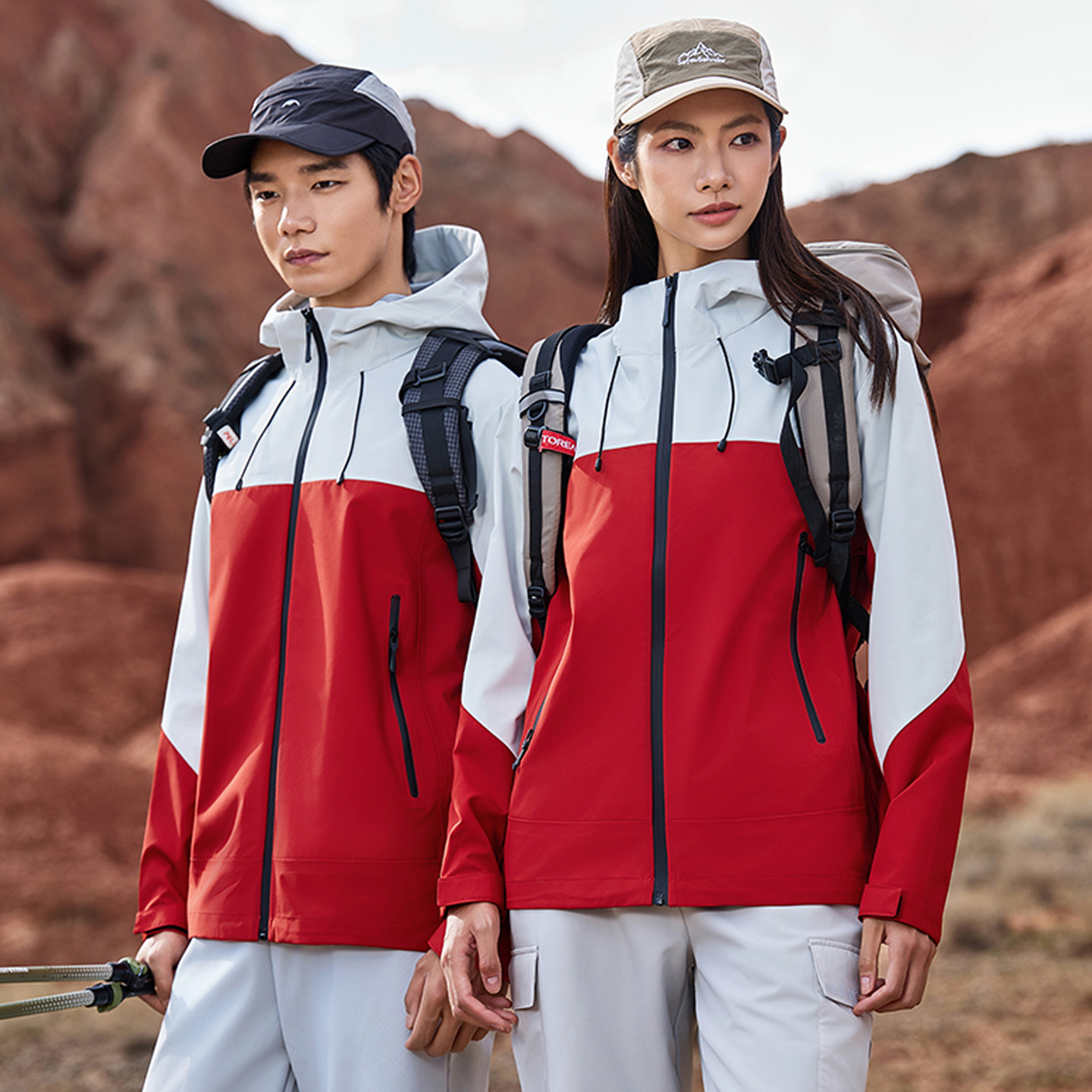 Hooded Jacket, Custom Work Clothes with Printed Logo, Autum Thin Jacket, Corporate Group Work Clothes, Custom-Made