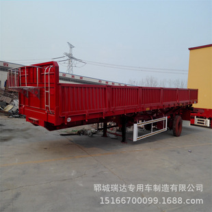 Factory Fast Manufacturer Exports Airbag Suspension Sideboard Semi-Trailer with High Configuration, Reliable and Durable