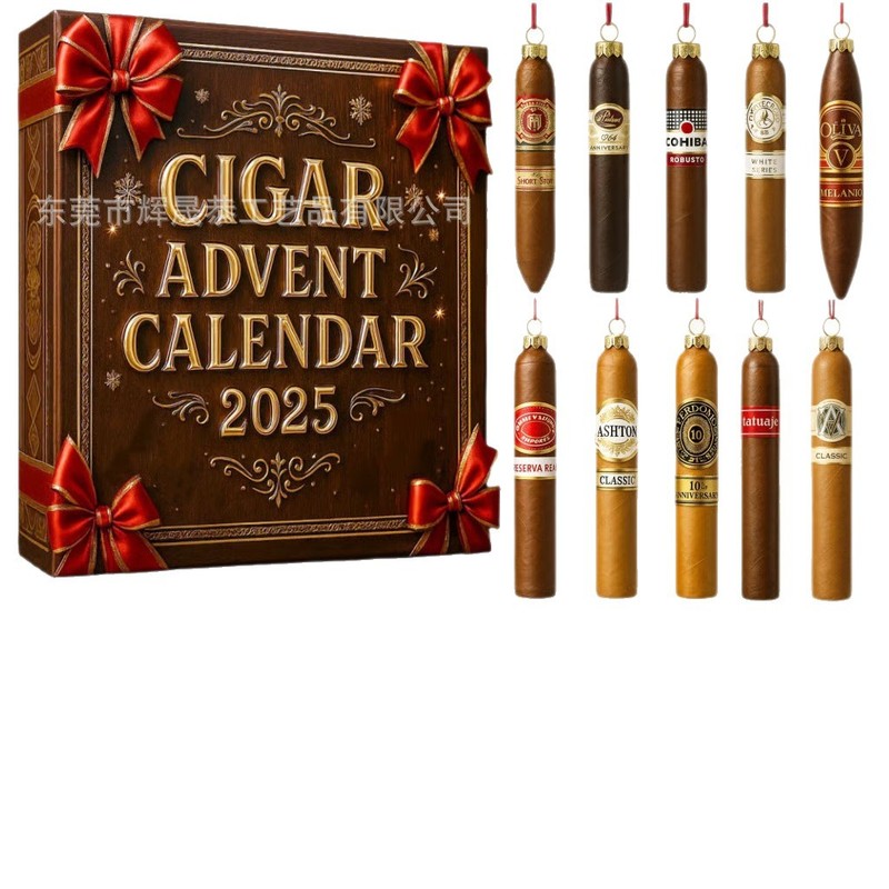 跨境新款Cigar Advent Calendar 2025雪茄降临节日历|undefined