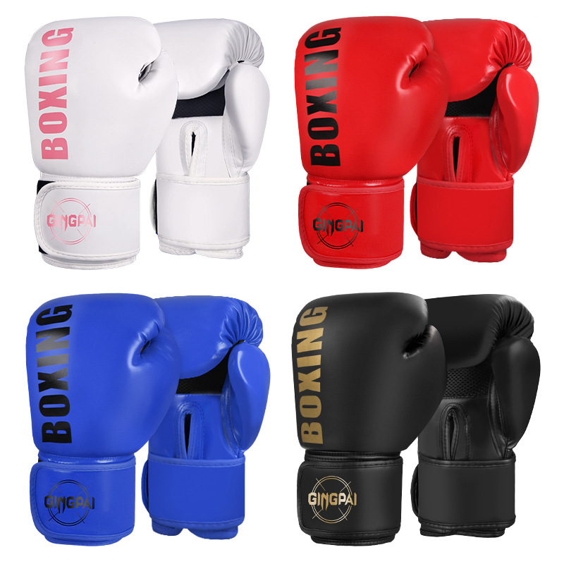 Professional boxing gloves Sanda fighting fighting fighting punching bag boxing gloves men and women training adult children children Muay Thai thick