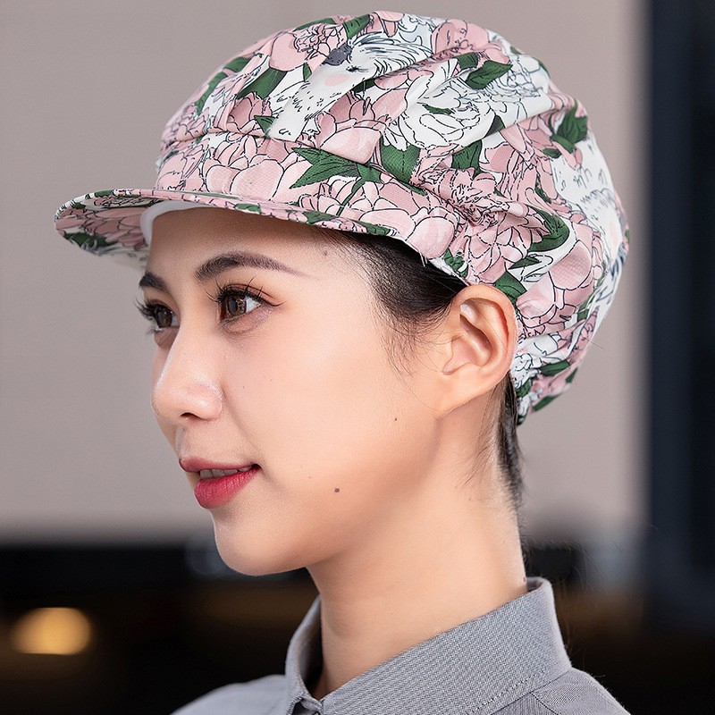 Comedor Comedor Cooker Sombrero de malla especial para cocina trasera femenina Fábrica de alimentos transpirable Taller de trabajo Sombrero de fábrica al por mayor