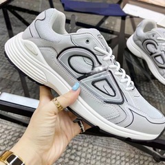 外国貿易2025新型CD底はファッションカジュアルカップルの軽便ネット靴の通気性の厚い底の運動靴b 30ランニングシューズを助けます。