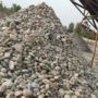 园林河滩点缀道路鹅卵石