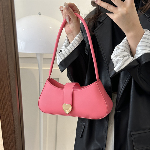 French Fashion Bag Women's Niche Design Versatile Underarm Bag  New Trendy Style Shoulder Bag Baguette Bag