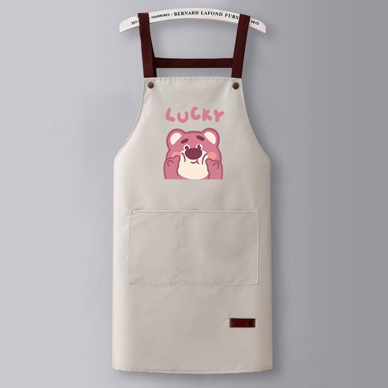 딸기 곰 LU 라이트 gray-BC601 스트랩 네일 버클 더블 포켓 방수