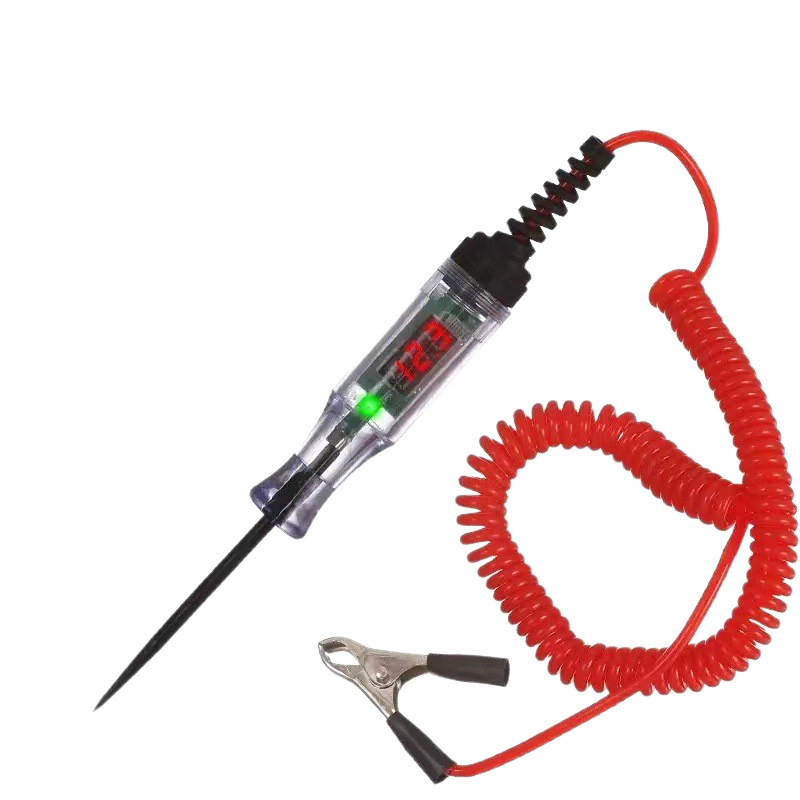 汽车测电笔LED试灯车用数显12v24v70伏汽修电路保险丝检测验电笔|undefined
