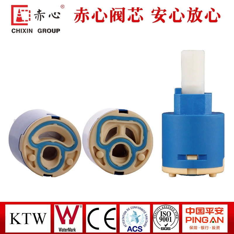 25 мм плоская ножка одиночный сердечник клапана холодной воды кран керамический сердечник клапана пластиковый сердечник клапана аксессуары для оборудования