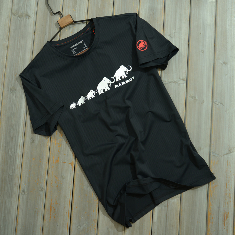 Mammoth New Men's Quick-Drying Short-Sleeved Outdoor Sports Casual Loose Large Size Versatile T-Shirt Breathable Running Top Mammoth New Men's Quick-Drying Short-Sleeved Outdoor Sports Casual Loose Large Size Versatile T-Shirt Breathable Running Top
