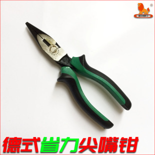 Power Lion Brand 6-Inch 150mm German-Style Labor-Saving Needle-Nose Pliers, Needle-Nose Pliers, Wire Pliers, Pliers W106R