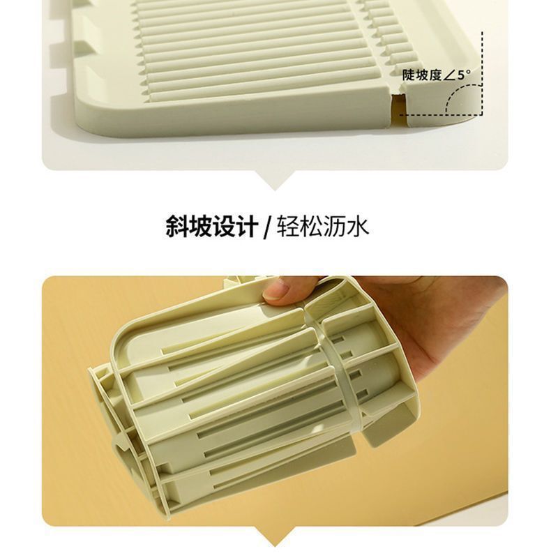 キッチン蛇口防滴収納マットシリコン排水マット浴室底排水ボード|undefined