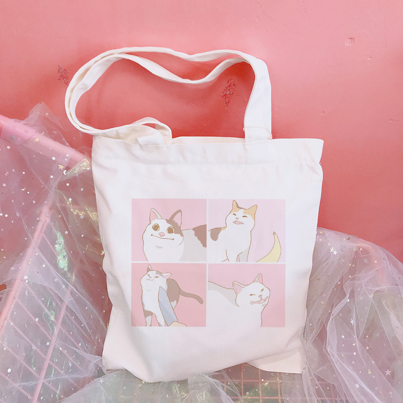 Cartoon capacious trend one-shoulder bag